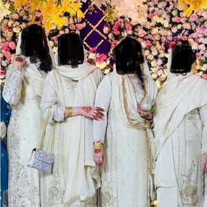 Elegant Cream Women's Dress